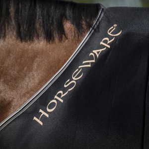 Horseware Horseware Rambo Airmax Cooler in Black/Thunderstorm Grey