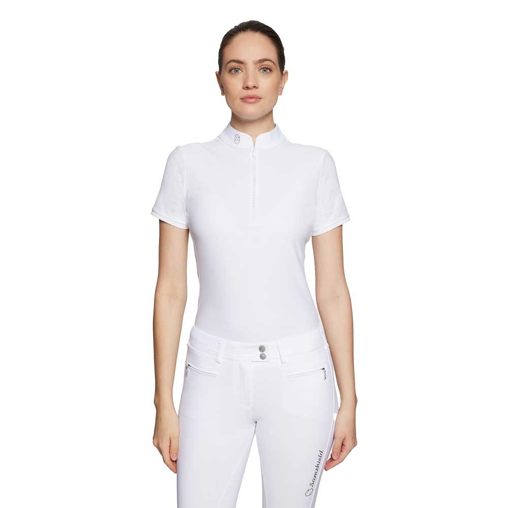 Samshield Samshield Aloise Air Short Sleeve Show Shirt in White