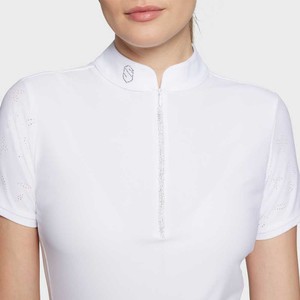 Samshield Samshield Aloise Air Short Sleeve Show Shirt in White