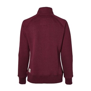 Holland Cooper Holland Cooper Sporting Heritage Zip Henley in Merlot