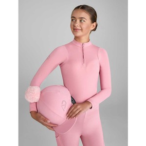 Aztec Diamond Aztec Diamond Pink Young Rider Base Layer in Coral