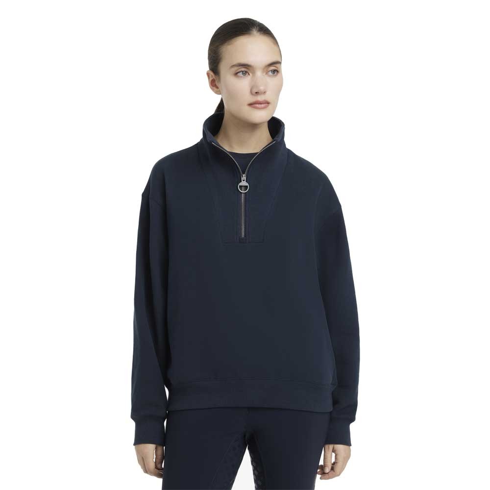 LeMieux Keira Quarter Neck Sweatshirt Navy