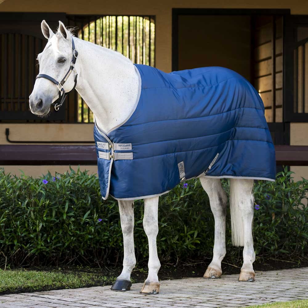 Horseware Horseware Amigo Ripstop Insulator 200g Stable Rug in Navy/Titanium Grey