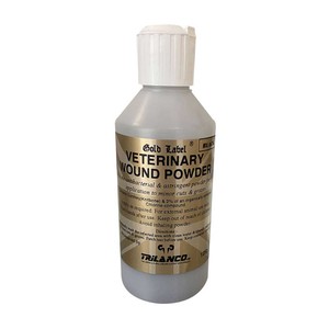 Gold Label Gold Label Veterinary Wound Powder in Black
