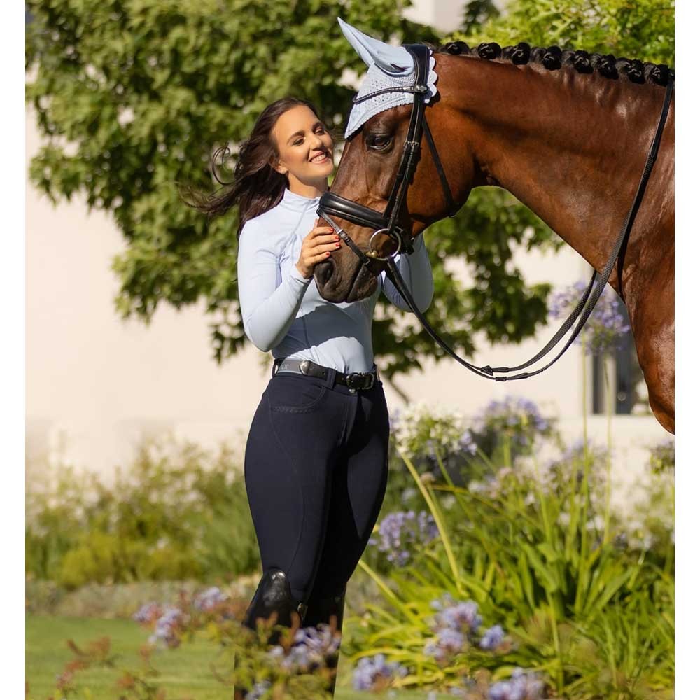 LeMieux Amara II Knee Grip Breeches Navy