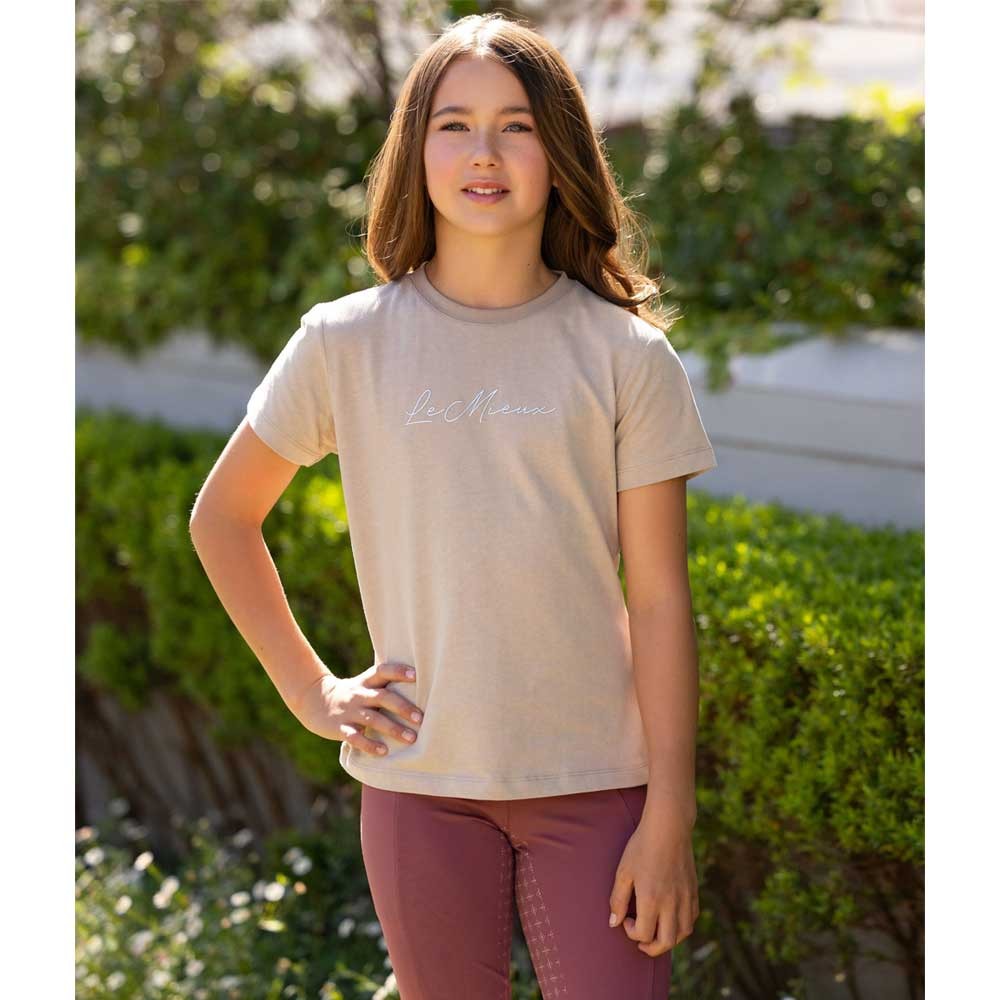 LeMieux Young Rider Arianna T-Shirt Cream