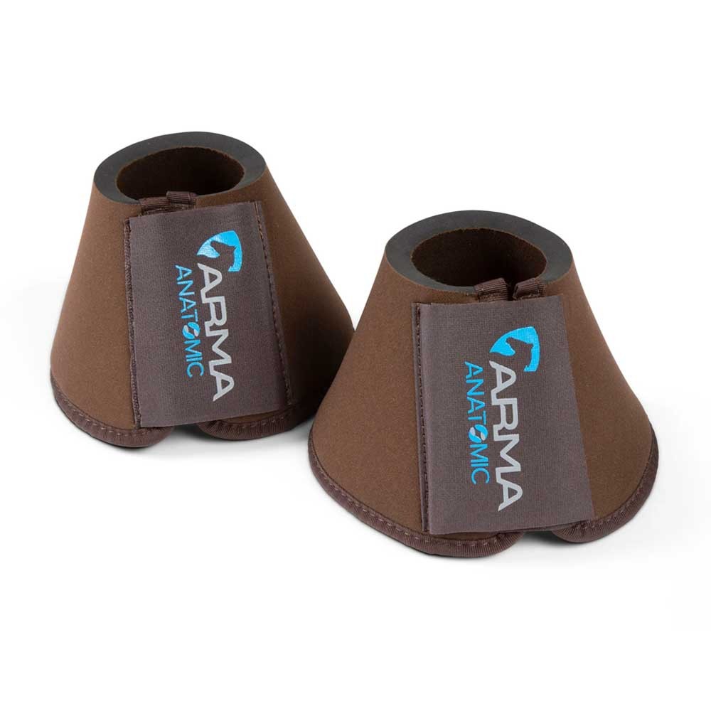 Shires Shires Arma Neoprene Over Reach Boots in Brown