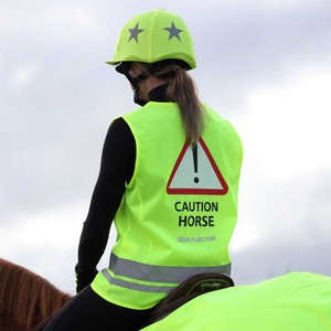 Shires Shires Equi-Flector Safety Vest SS25 in Yellow