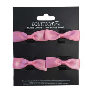 Equetech Equetech Horse Bridle Warning Ribbons in Pink
