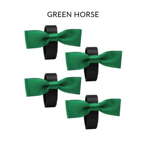 Equetech Equetech Horse Bridle Warning Ribbons in Green