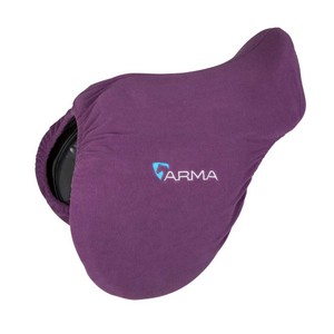 Shires Shires Fleece Saddle Cover in Plum
