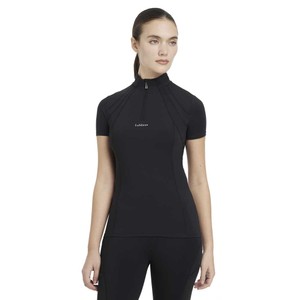 LeMieux LeMieux Mia Mesh Short Sleeve Base Layer in Black
