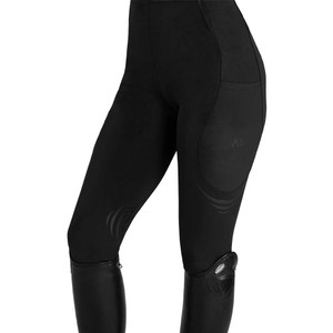 Aztec Diamond Aztec Diamond Define Knee Grip Riding Leggings in Black