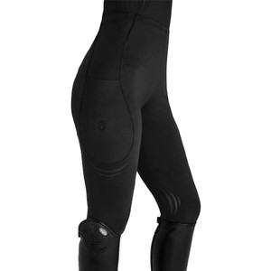 Aztec Diamond Aztec Diamond Define Knee Grip Riding Leggings in Black