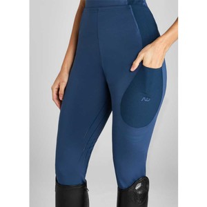 Aztec Diamond Aztec Diamond Define Full Seat Riding Leggings in Azul