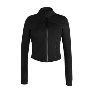 Aztec Diamond Aztec Diamond Define Cropped Fitted Jacket in Black