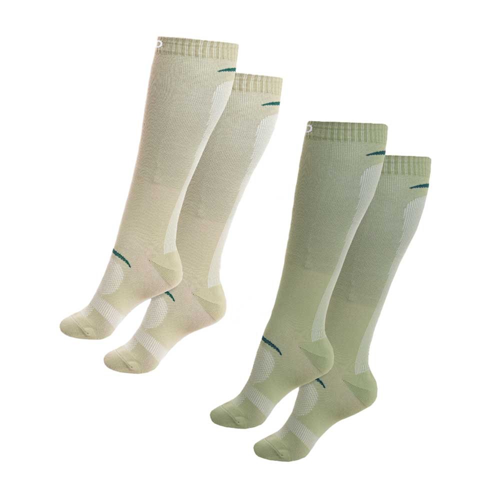 Aztec Diamond Aztec Diamond Define Socks Two Pack in Sage/Truffle
