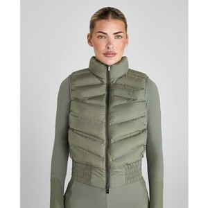 Aztec Diamond Aztec Diamond Lightweight Gilet in Sage
