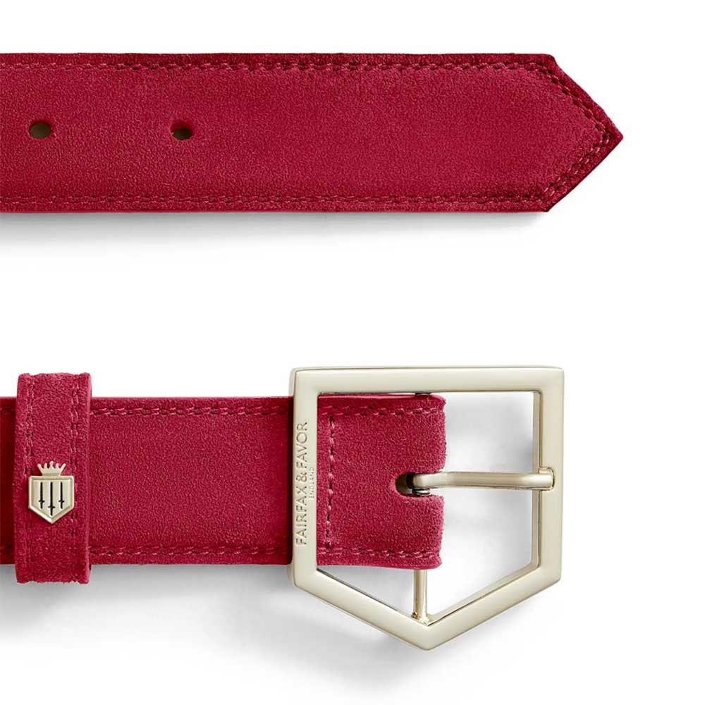 Fairfax & Favor Felbrigg Belt Red