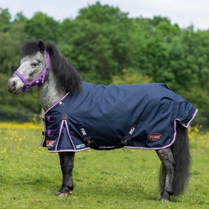 Gallop Gallop Ponie Duraproof Lightweight 0g Turnout in Navy