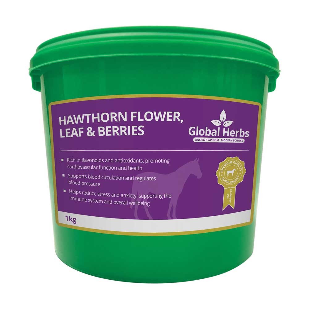 Global Herbs Global Herbs Hawthorne Flower, Leaf & Berries 1kg 