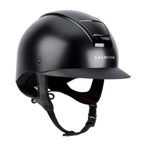 Champion Champion Insight Riding Hat in Matt Black/Gloss Black/Matt Black