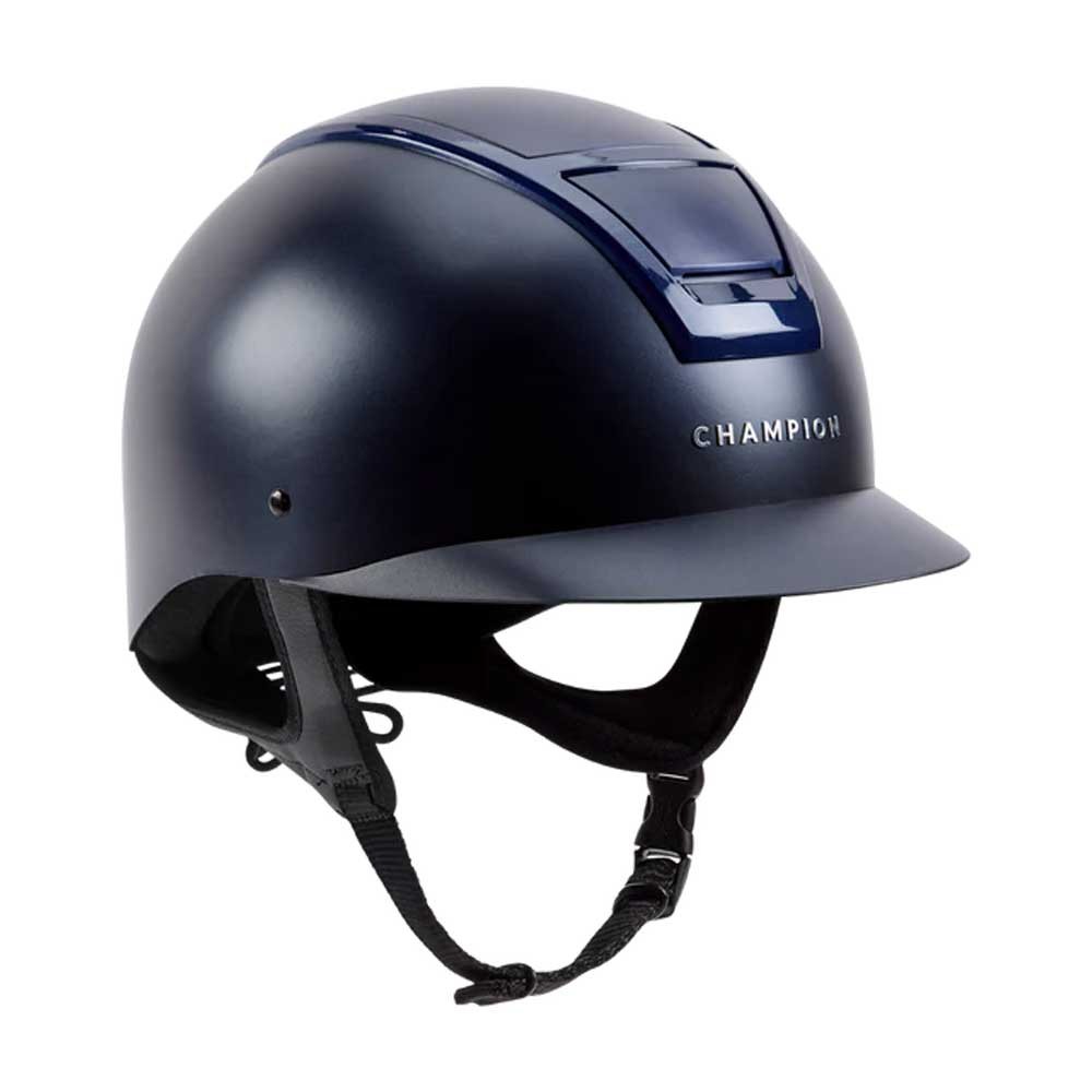 Champion Champion Insight Riding Hat in Matt Navy/Gloss Navy/Matt Navy