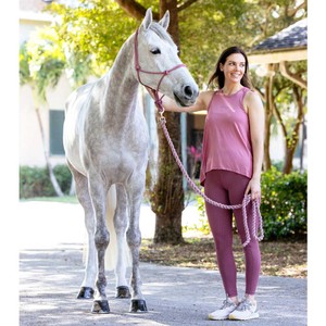 LeMieux LeMieux Rope Halter in Blossom