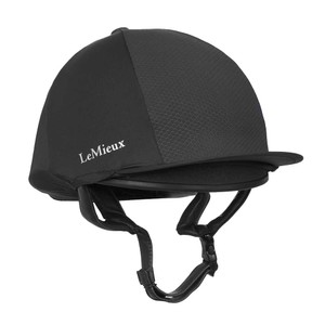 LeMieux LeMieux Pro Mesh Hat Silk in Black