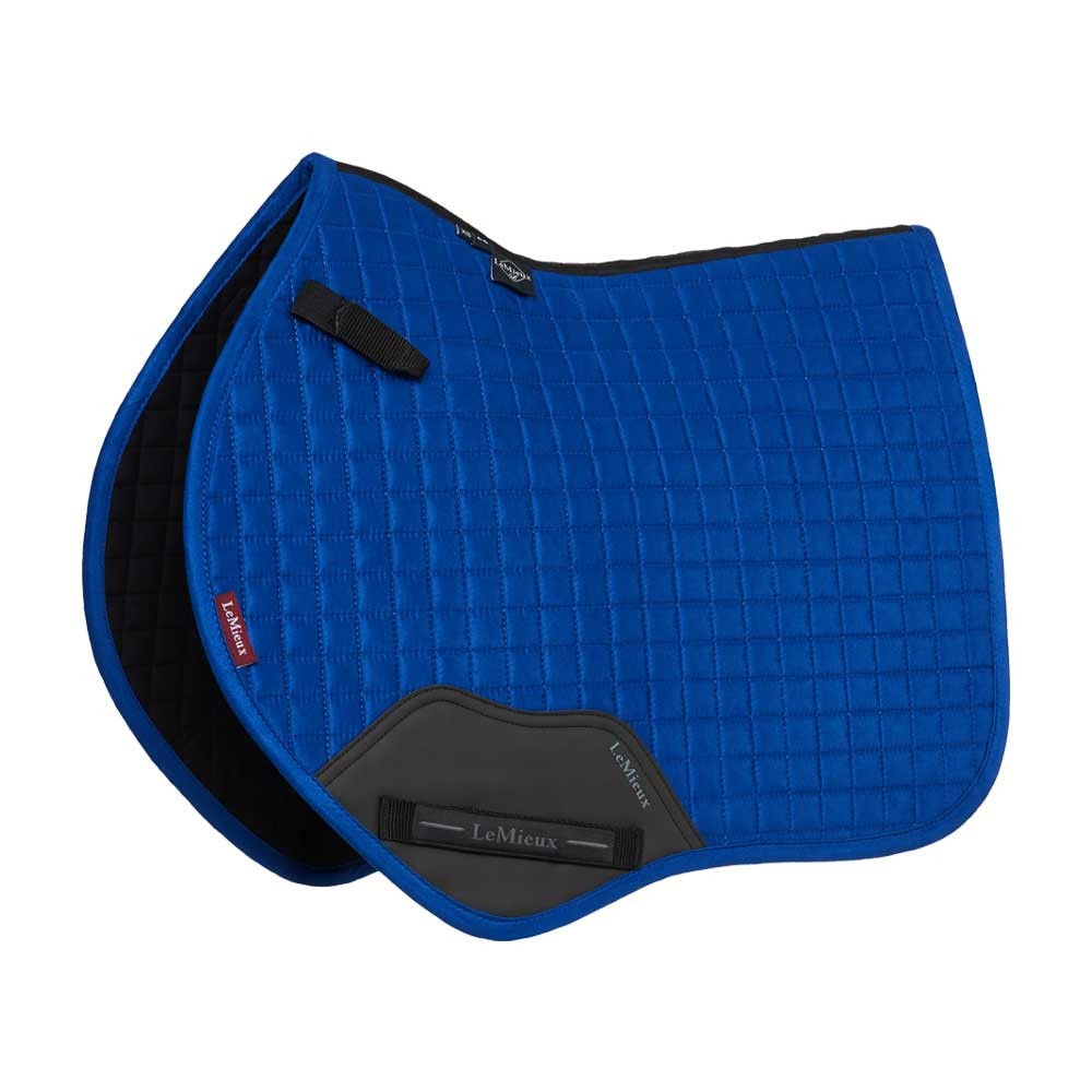 LeMieux LeMieux Mini Suede Close Contact Classic Square in Benetton Blue