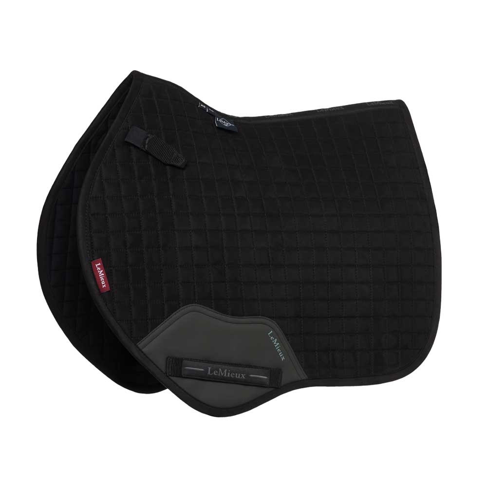 LeMieux LeMieux Mini Suede Close Contact Classic Square in Black