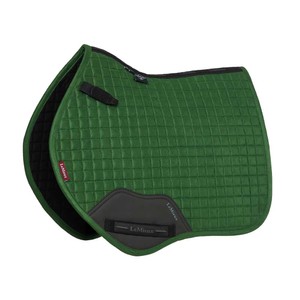 LeMieux LeMieux Mini Suede Close Contact Classic Square in Hunter Green