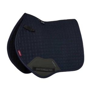 LeMieux LeMieux Mini Suede Close Contact Classic Square in Navy
