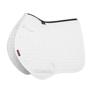 LeMieux LeMieux Mini Suede Close Contact Classic Square in White