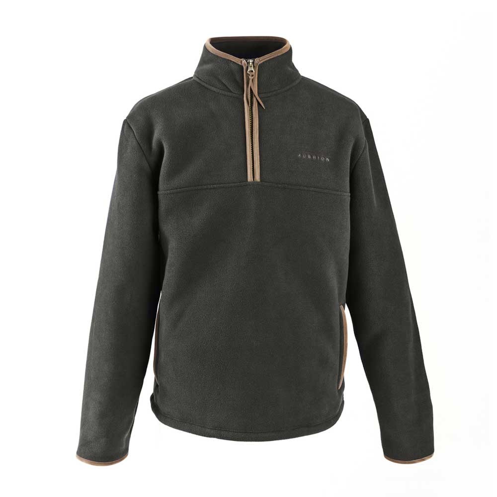 Shires Aubrion Core Half Zip Fleece Green