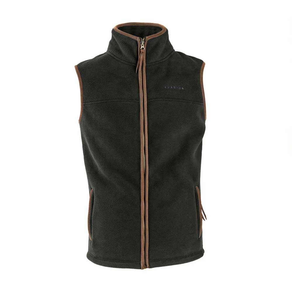 Shires Mens Core Fleece Gilet Green
