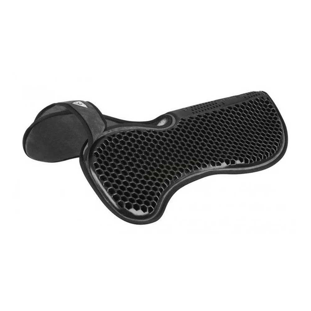 Acavallo Acavallo Withers Free Hexagonal Gel Half Pad in Black