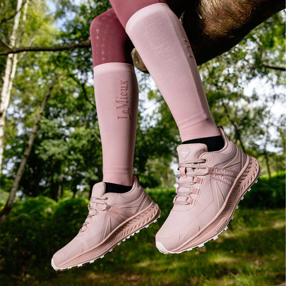LeMieux Trax Viva Waterproof Trainers Pink