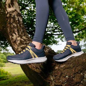 LeMieux LeMieux Young Rider Trax Viva Waterproof Trainers in Dusk Blue