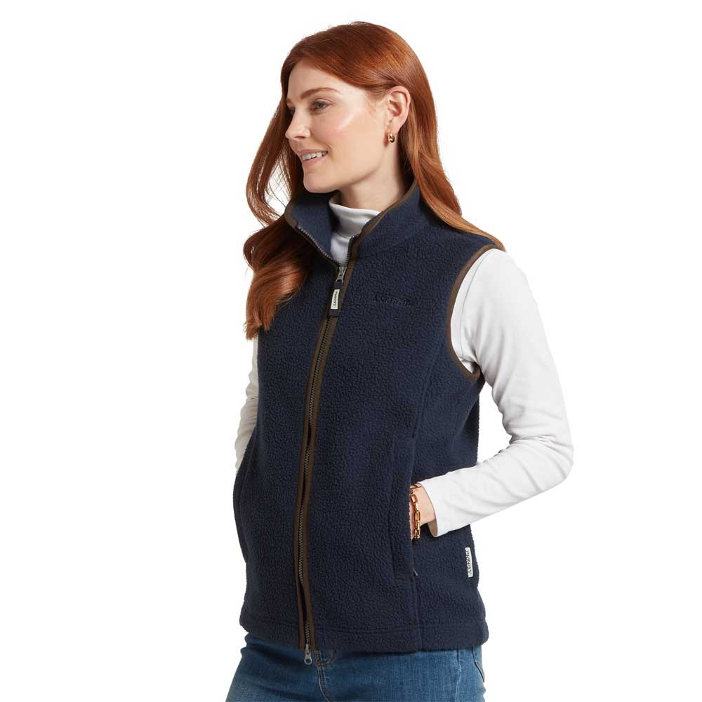 Schoffel Lyndon Retro Fleece Gilet Navy