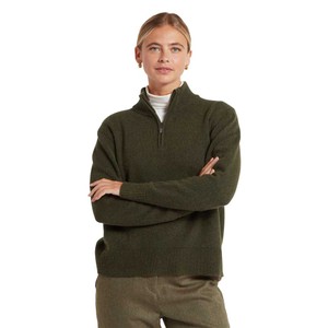 Schoffel Schoffel Thoralby 1/4 Zip Jumper in Loden