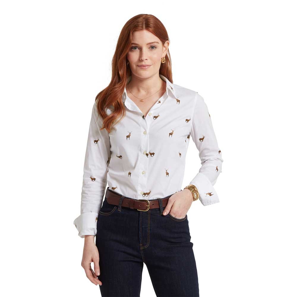 Schoffel Norfolk Shirt Cream