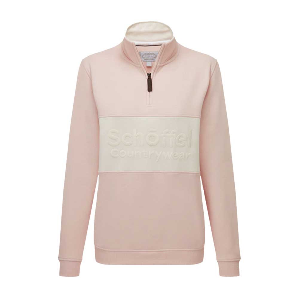 Schoffel St Agnes 1/4 Zip Sweatshirt Pink