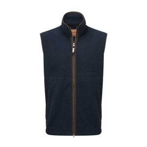 Schoffel Schoffel Oakham Retro Fleece Gilet in True Navy