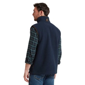 Schoffel Schoffel Oakham Retro Fleece Gilet in True Navy