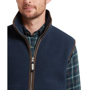 Schoffel Schoffel Oakham Retro Fleece Gilet in True Navy