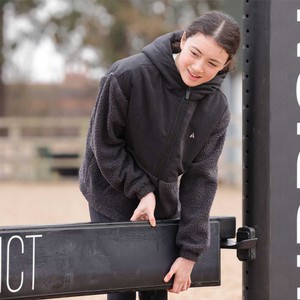 Shires Shires Aubrion React Young Rider Sherpa Fleece Jacket in Shadow