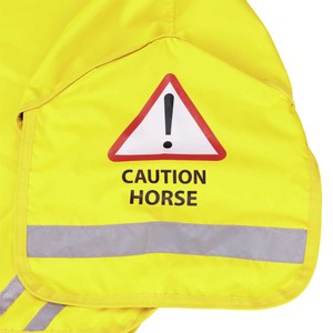 Shires Shires Equi-Flector Waterproof Quarter Sheet in Yellow