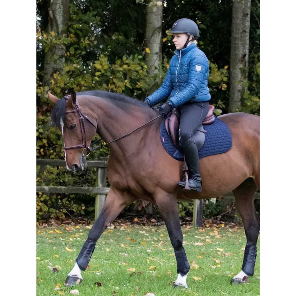 LeMieux Pro Sport Cotton GP/Jumping Square Navy