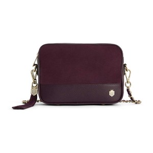 Fairfax & Favor Fairfax & Favour Stockist Exculsive Finsbury Cross Body Bag in Elderberry